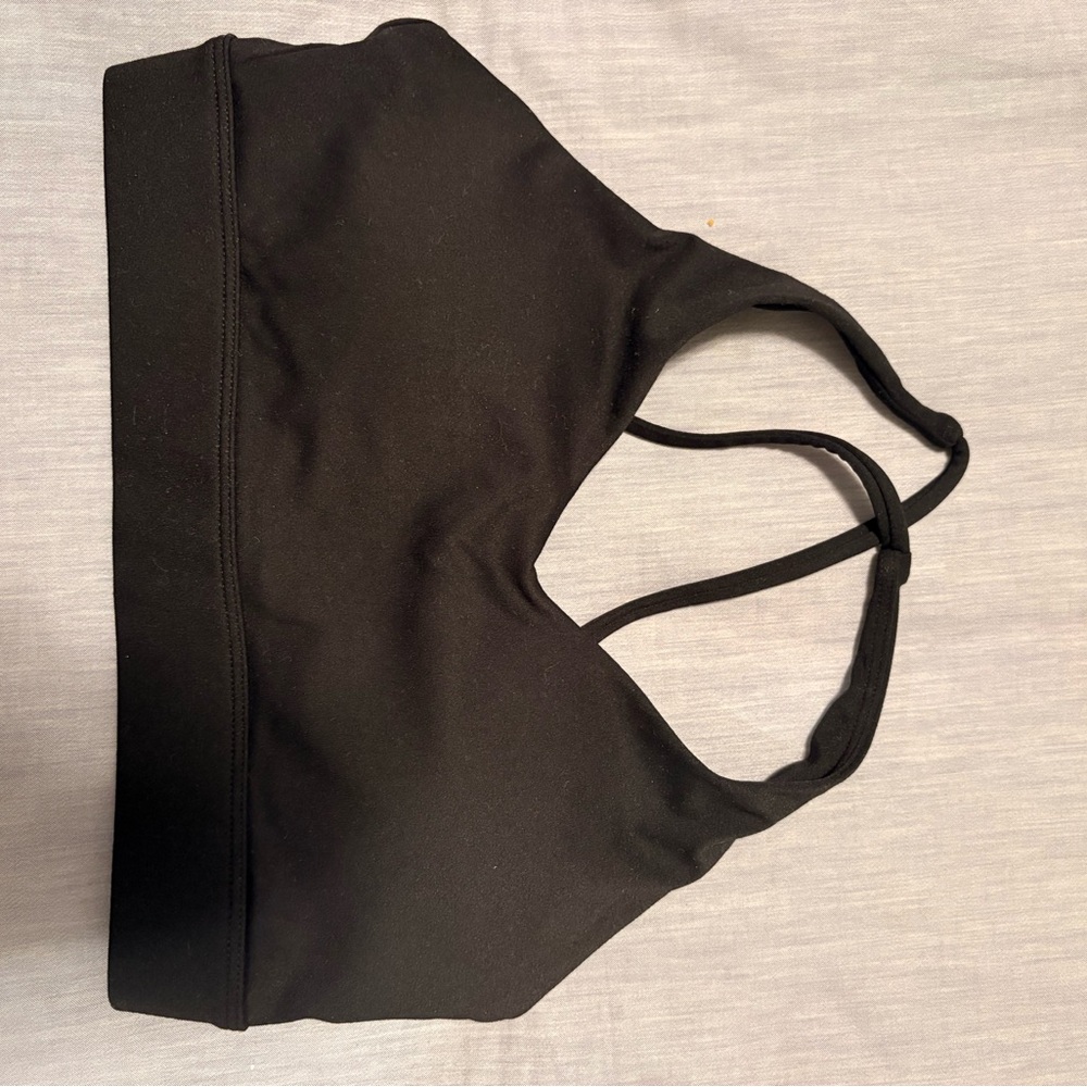 Black Women's Sports Bra